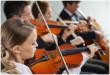 Mozart Violins giving program