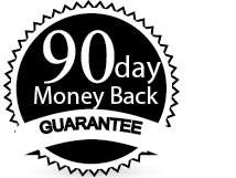 90-day money back guarantee